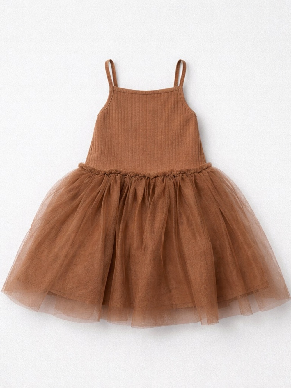 Cotton On Kids brown tutu twirl dress size 3